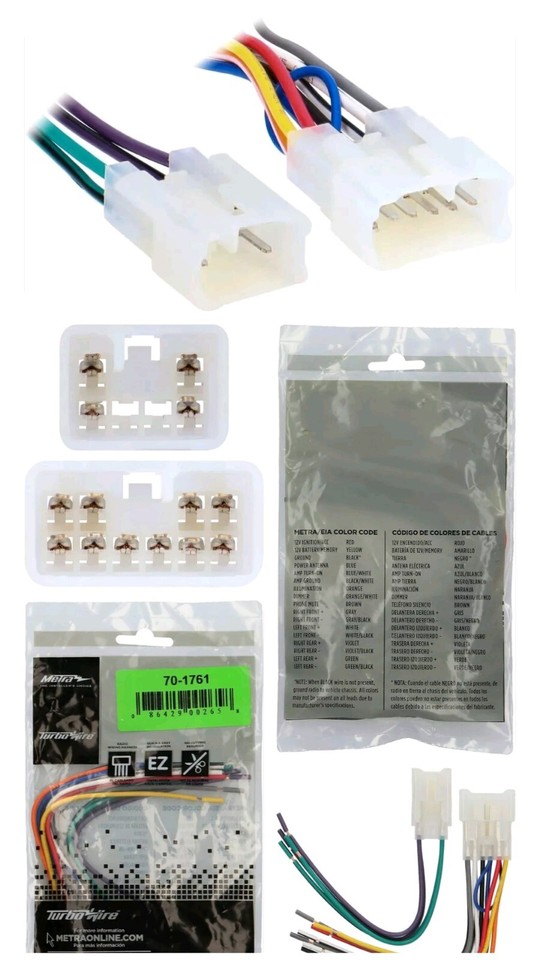 Absolute USA Radio Wiring Harness For Volkswagen 1987-2002 - H1004/9002 4 Speaker Power Harness