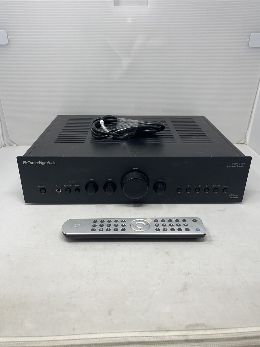 新品イマキュレート Cambridge Audio Azur 640A Integrated HiFi Amplifier with Remote