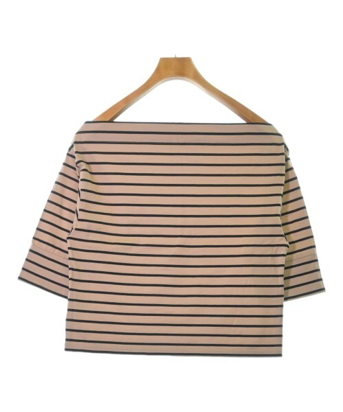 ETRE TOKYO T-shirt/Cut & Sewn BeigexBlack(Border) F