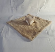 Bon Bebe BABY Brown FOX Security Blanket Lovey SOFT Fleece 14x14 Unisex