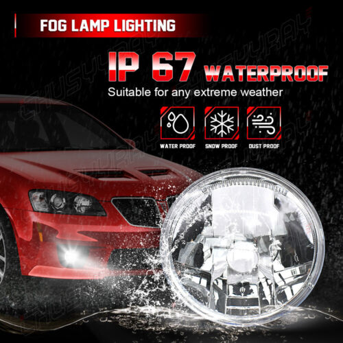 Pair For GMC Sierra 1500 2014 2015 2500 3500 2015-2018 LED Fog Lights Lamps - Foto 10 di 13