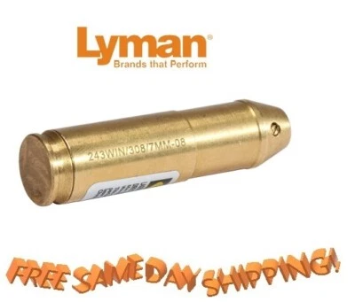 Lyman Laser BoreSighter Avec Laser Rouge Pour .308 Neuf !! # 3052 - Photo 1/4