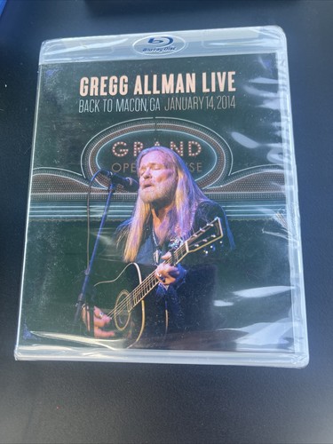 GREGG ALLMAN: LIVE BACK TO MACON, GA JANUARY 14TH, 2014 BLU-RAY Concert NEW - 第 1/9 張圖片