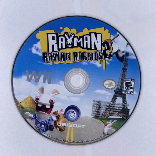 Rayman Raving Rabbids 2 Gioco Videogioco Nintendo Wii NTSC Stati Uniti e Canada - Foto 4 di 4