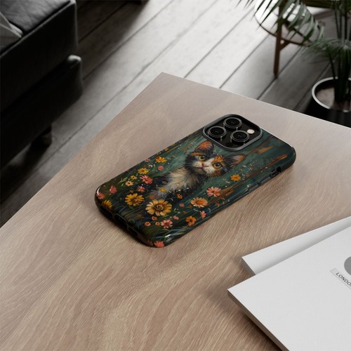 Calico Cat Pastel Floral Phone Case for iPhone, Samsung Galaxy, Pixel - 第 29/191 張圖片