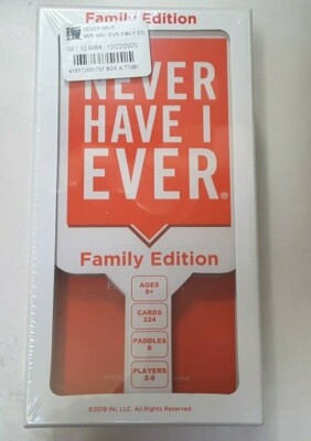 Never Have I Ever, Family Edition Game, Brand New, Fast Shipping