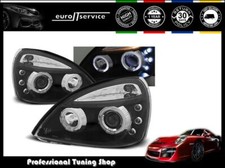 HEADLIGHTS LPRE14 For Renault CLIO MK II 2001 2002 2003 2004 2005 ANGEL EYES RHT