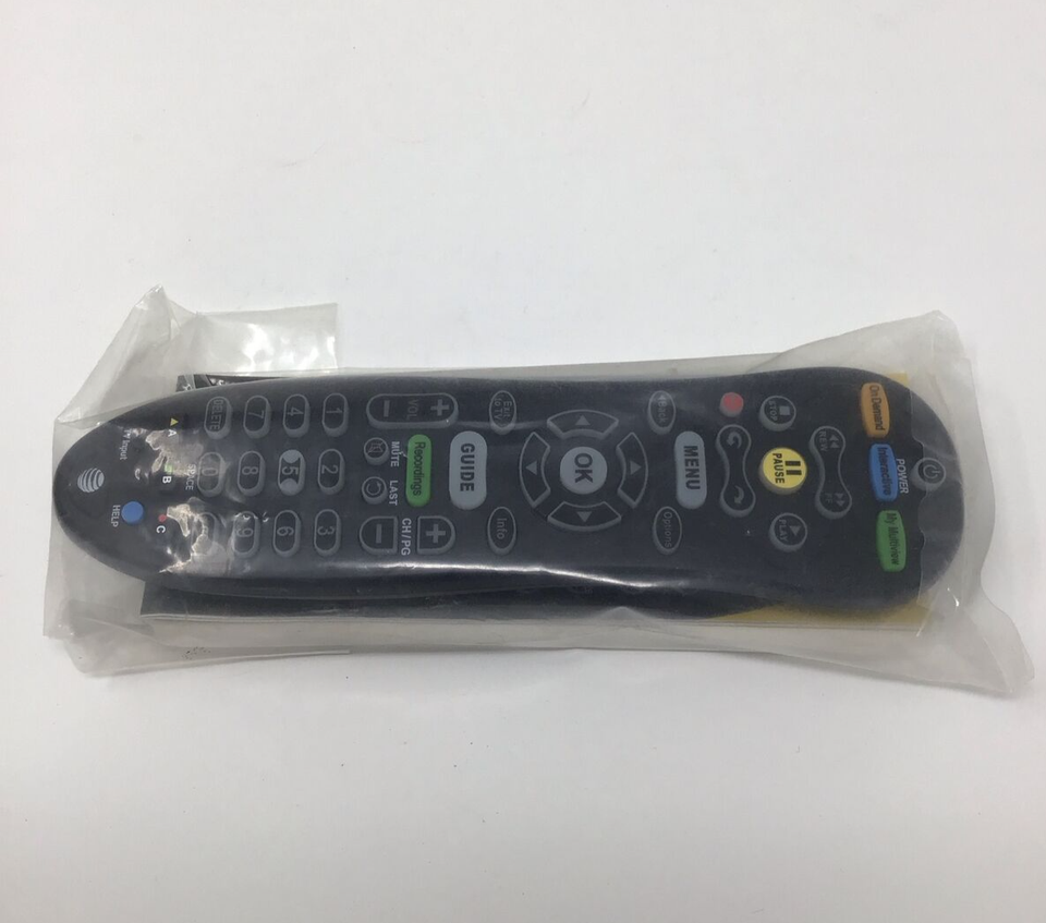 AT&T Uverse S30S1B Verse Tv Programmable IR Universal Remote Control