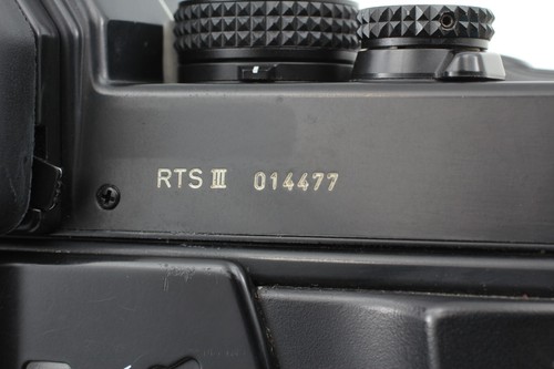 LCD Works 【NEAR MINT】 Contax RTS III 35mm SLR Film Camera Body Only From JAPAN - Picture 13 of 14