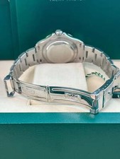 Rolex Yacht-Master 40mm Silver Dial Platinum Bezel Oyster Steel Mens Watch 16622 21