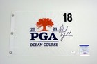 Phil Mickelson Signed Autograph 2021 PGA Championship Golf Pin Flag PSA/DNA COA