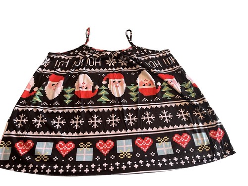 7th Element | Women’s Tank | Size 3X | New Christmas | Santa - Picture 3 of 7