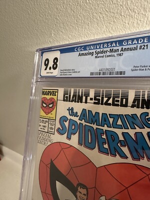 Amazing Spider-Man Annual #21 CGC 9.8 (1987 Marvel) | eBay