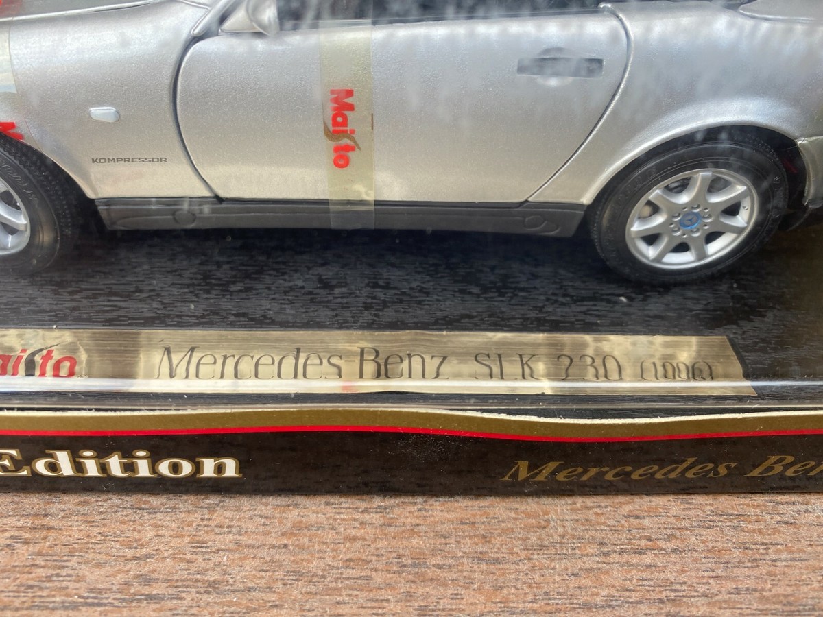 Maisto 1996 MERCEDES BENZ SLK 230 Diecast Car 1 18 for sale online