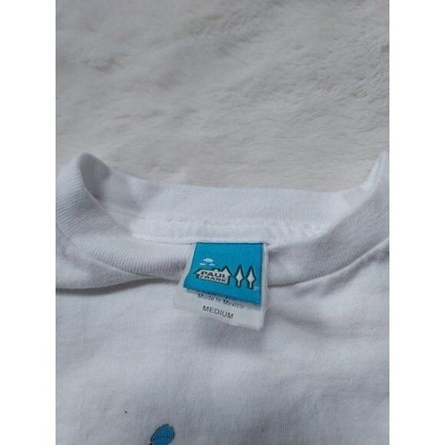 Vintage Paul Frank Tshirt, White Moped, White, Small - Picture 3 of 4