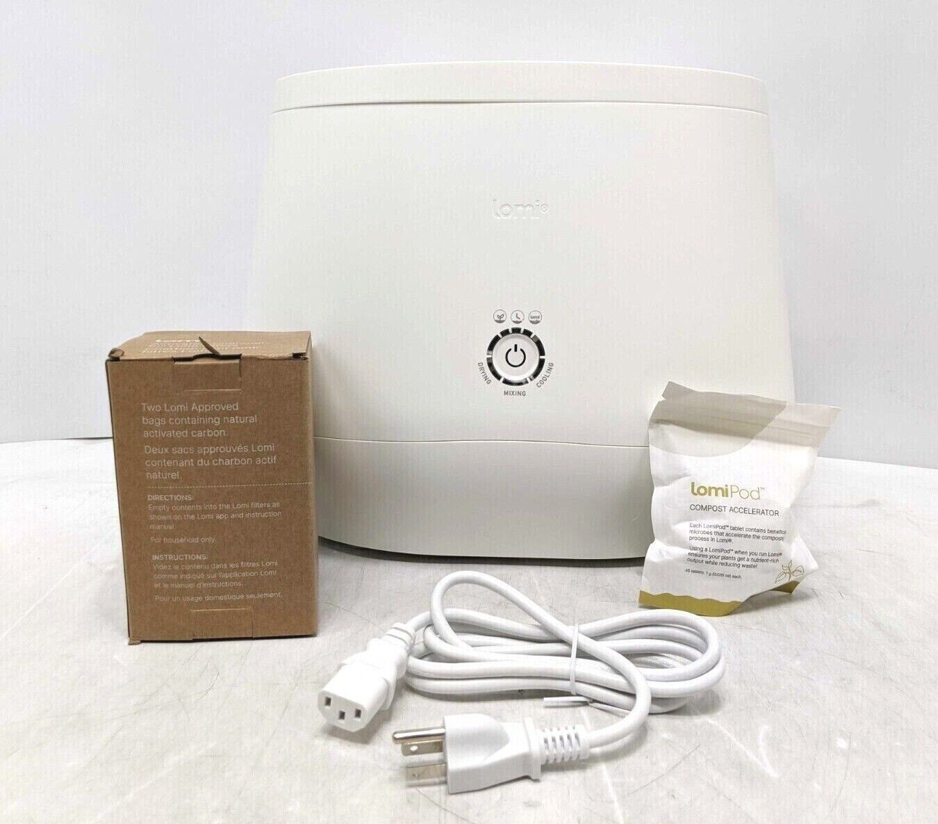 Lomi Counter Top Smart Composter White 80100 eBay