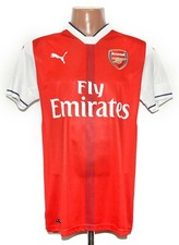ARSENAL LONDON 2016/2017 HOME FOOTBALL SHIRT JERSEY PUMA SIZE S ADULT