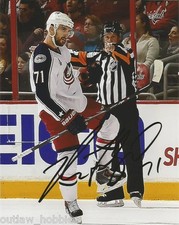 Columbus Blue Jackets Nick Foglino Signed Autographed 8x10 COA D