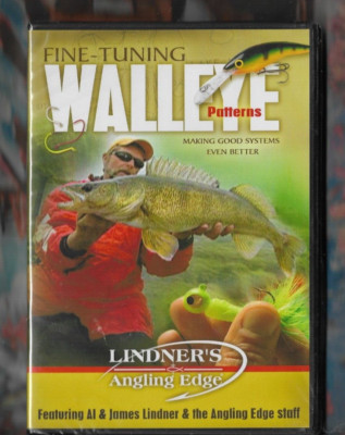 NEW & FACTORY SEALED FINE-TUNING WALLEYE PATTERNS FISHING AL JIM LINDNER'S DVD