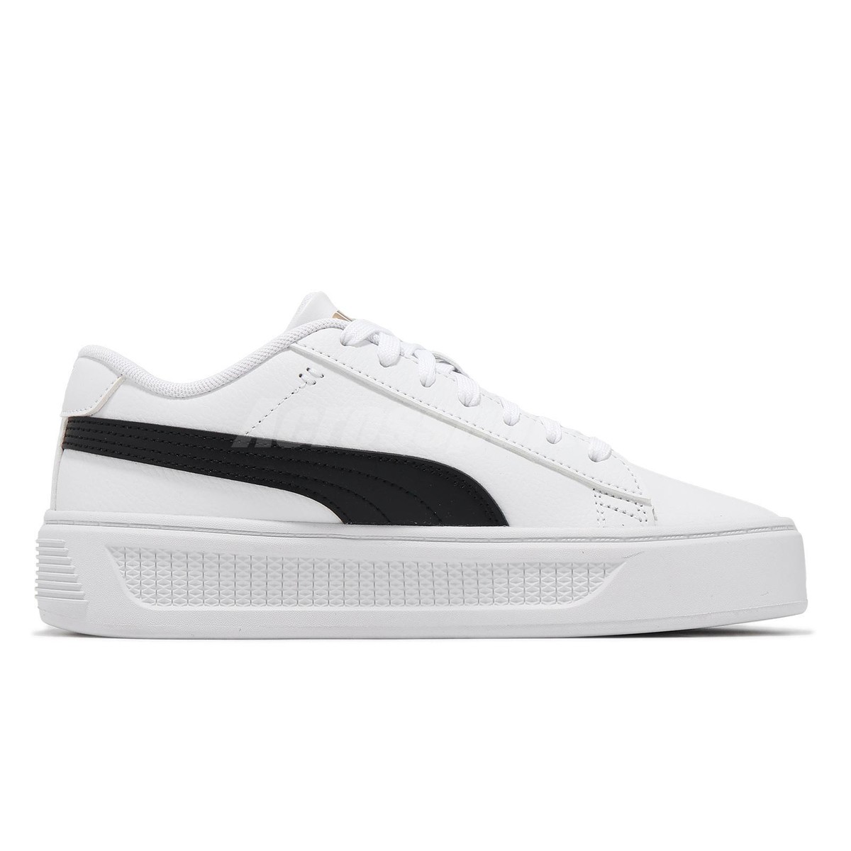 Size 7.5 - PUMA Smash Platform v3 White Black Gold W for Size 7.5 - PUMA Smash Platform v3 White Black Gold W for