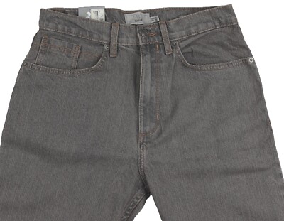Graue Herrenjeans Marks and Spencer Regular Größe 30 Bein 33 31 von M&S