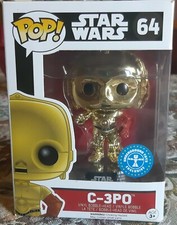 RARE!!! STAR WARS FUNKO POP! VINYL C-3P0 64 UNDERGROUND TOYS