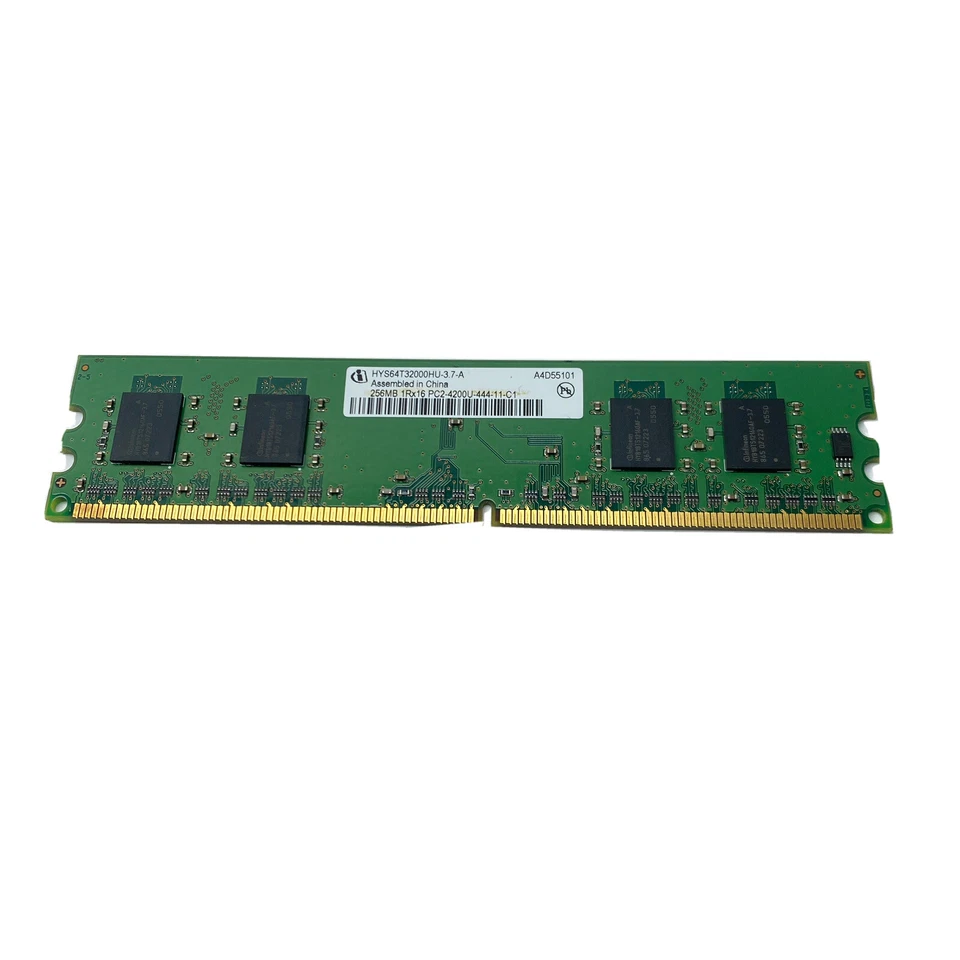 HYNIX HYS64T32000HU-3.7-A 4 X 256MB 1RX16 PC2-4200U-444-11-C1 - Image 2 of 3