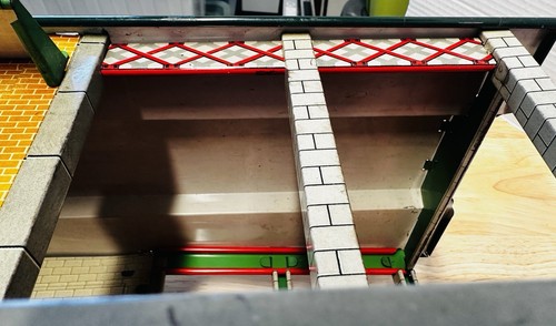 1950’s Tinplate O Scale MARX Freight Terminal Train Station Railroad 29x10.5x9 - Picture 17 of 20