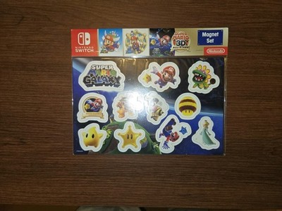 Super Mario All-Stars 3D Video Game Magnets Set Nintendo Switch 2020 Sealed