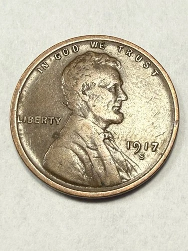 * 1917-S LINCOLN CENT- VF+ (UPGRADE THAT SPOT IN YOUR SET)  PRICED TO SELL 🔥 *