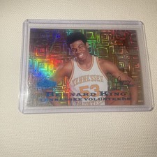 2012-13 Fleer Retro Bernard King Flair Showcase Row 0 /100 HOLO PRIZM TENNESSEE