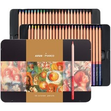 Oil-based Colored Pencils Set for Adult Professional Coloring 3.7mm Thick Cor...