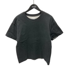 Bottega Veneta Black Double Face T-shirt M 21.7" 55cm Good Condition