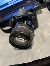Canon EOS Rebel T6 DSLR Digital Camera Black with 17-85mm Lens Battery