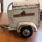 Vintage TONKA TOYS FARMS HORSE Trailer Rusted