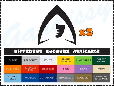 2no TRAITORS HOOD Logo Aufkleber / Decals - 100mm - verschiedene Farben verfügbar