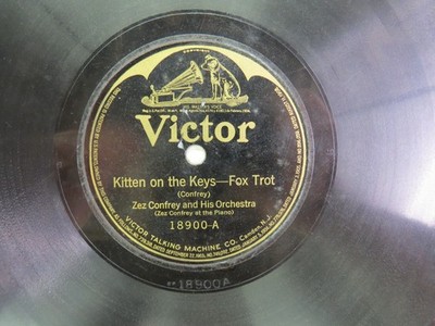 Zez Confrey & Orch. - VICTOR 18900 - Kitten on the Keys