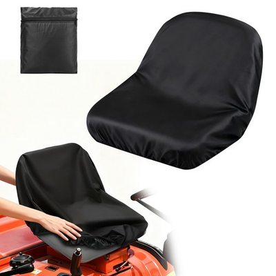 #ad #ad Universal Riding Lawn Mower Tractor Seat Cover Waterproof Oxford w Storage Bag $11.98