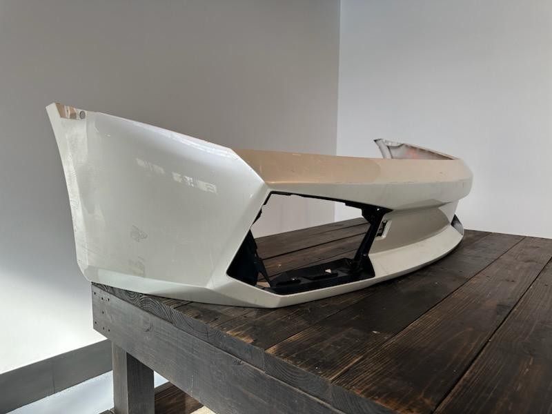 2004-2008 Lamborghini Gallardo OEM White Front Bumper Cover w/o Grills 400807109