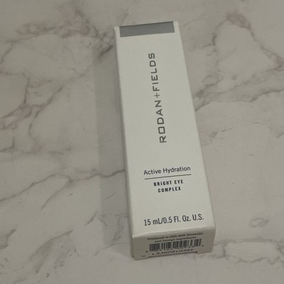 Rodan + Fields Active Hydration Bright Eye Complex 0.5 oz 15 mL Serum/Cream New