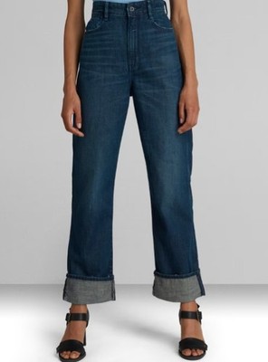 G-Star, Damen, Jeans, Straight, Tedie Ultra High Straight, Attol blau, W27 L32