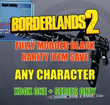 Borderlands 2 Any Character OP10 Modded Black Weapons + Item Save XBOX ONE + X/S