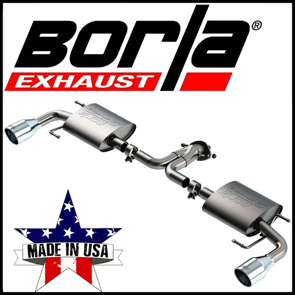 Coc Valved Sport Exhaust Catback Muffler For Mazda Mx-5 Nc 2.0 2009
