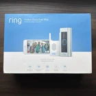 Ring Video Doorbell Pro and Chime Pro Bundle - Satin Nickel New