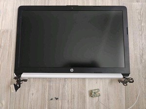 HP Laptop 15-db0206ng Lcd Display Bildschirm 15,6" Weiß 15-db-Serie full HD Wled