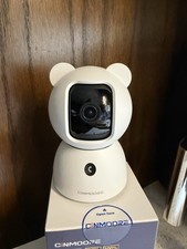 CINMOORE C2LU Indoor Pan Tilt Wi-Fi Surveillance Camera 2.5K Ultra HD White