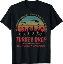 Funny Turkey Thanksgiving Men Women Kids Friends Family T-Shirt