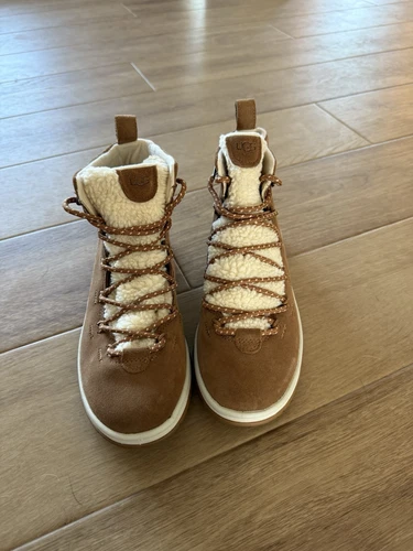 Stivali sneaker UGG Lakesider Heritage Mid nuovi castagno taglia 10