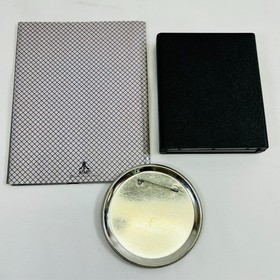 Atari 2600 Console Bundle: Joysticks, Paddles, Atari Force Comic, Organizer, Pin