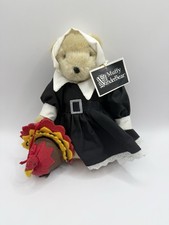 Vintage Muffy VanderBear Thanksgiving Pilgrim Bear Turkey North American Bear A4